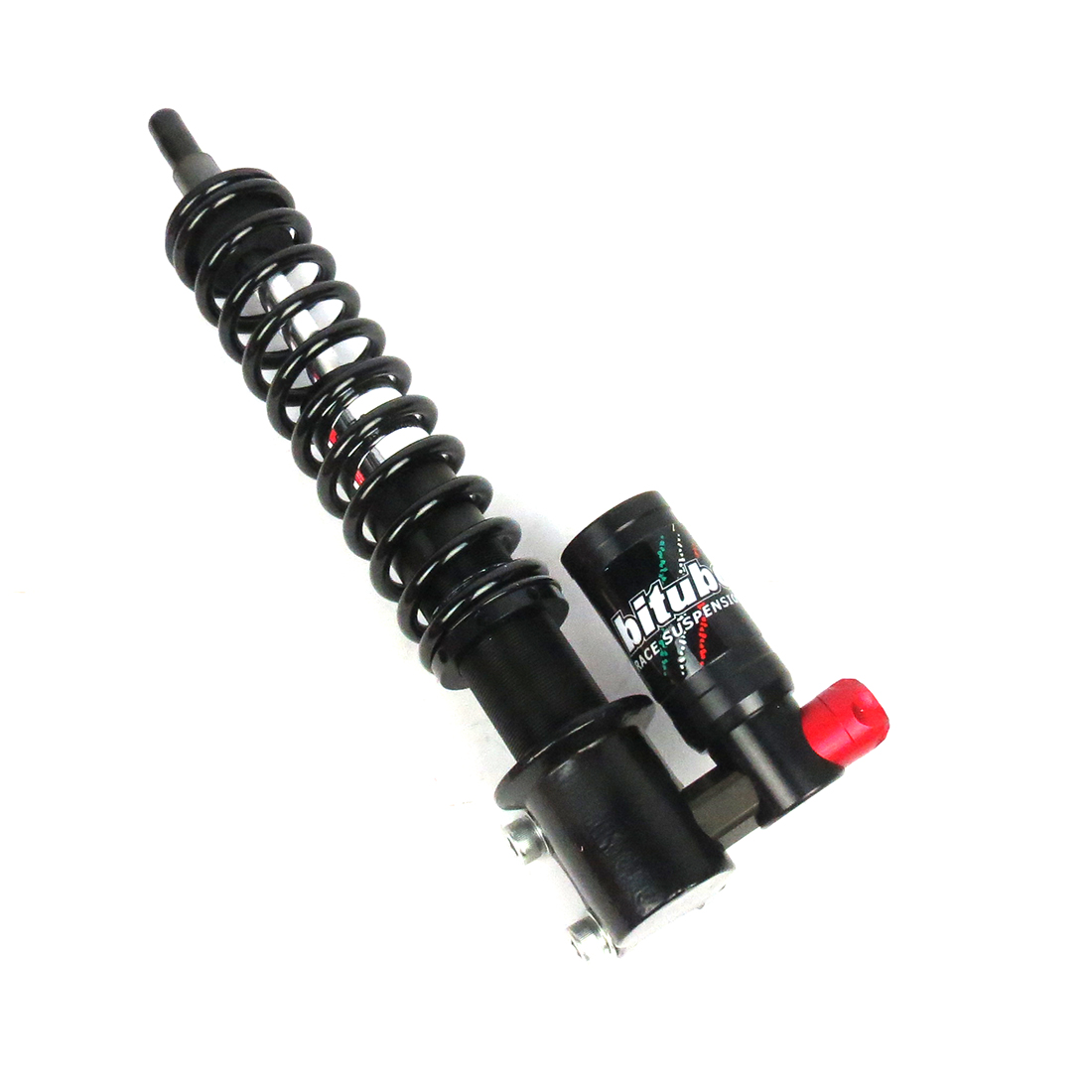 ScooterWest.com - BITUBO *BLACK EDITION* FRONT SHOCK W/RESERVOIR GT/GTS/GTV/ 300 SUPER 2006-2014 \u0026 HPE, 2018 TO CURRENT (PV041GEV02V2)