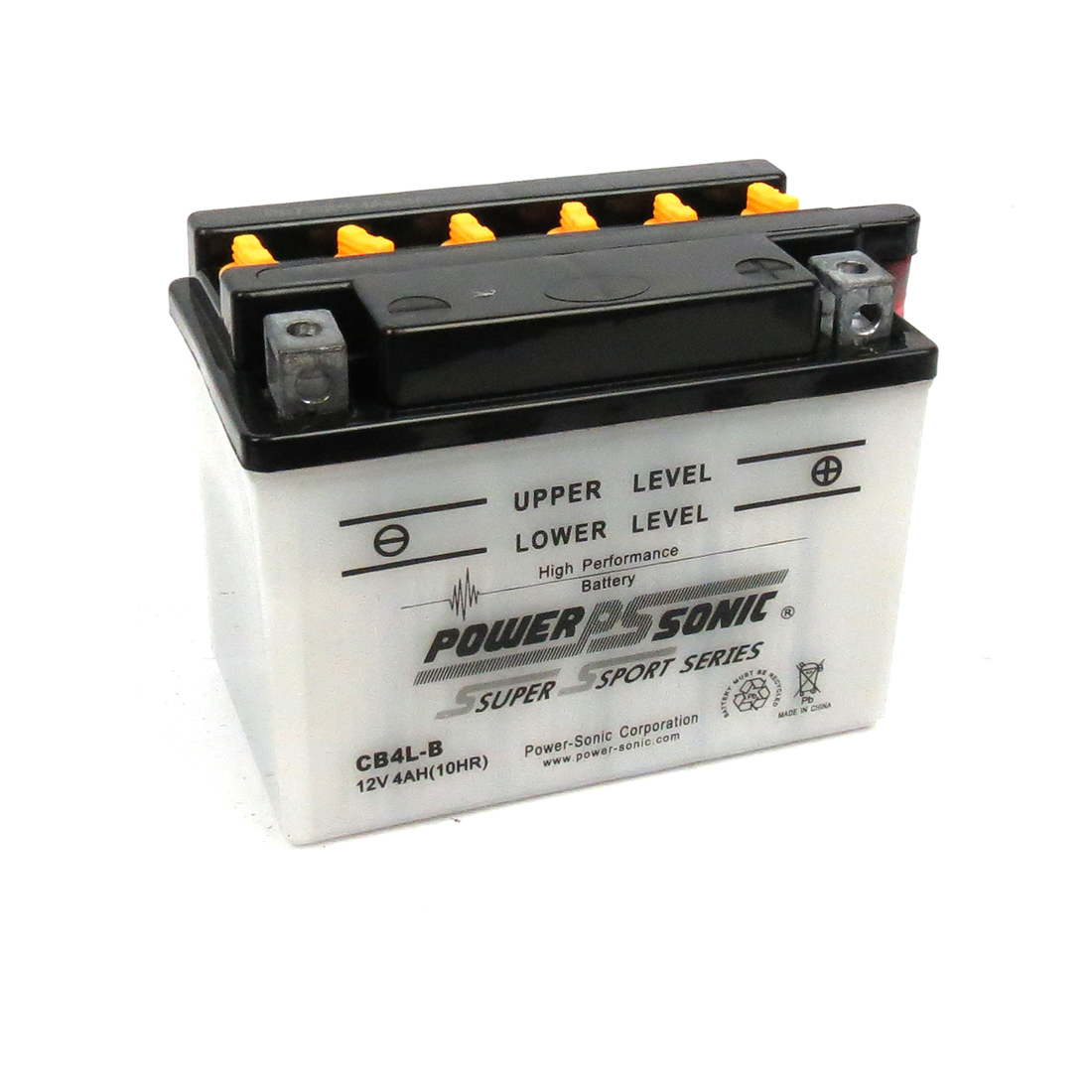 Aftermarket CB4L-B 12 Volt 4Ah Battery Aprilia Mojito & Piaggio 2T 50  (AP8212110) (234390)