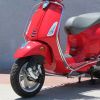 ScooterWest.com - Chrome Front Legshield Bars OEM Piaggio VESPA