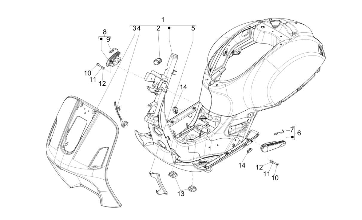 Aandrijfriem Vespa GTS 250 - NR1 Motor
