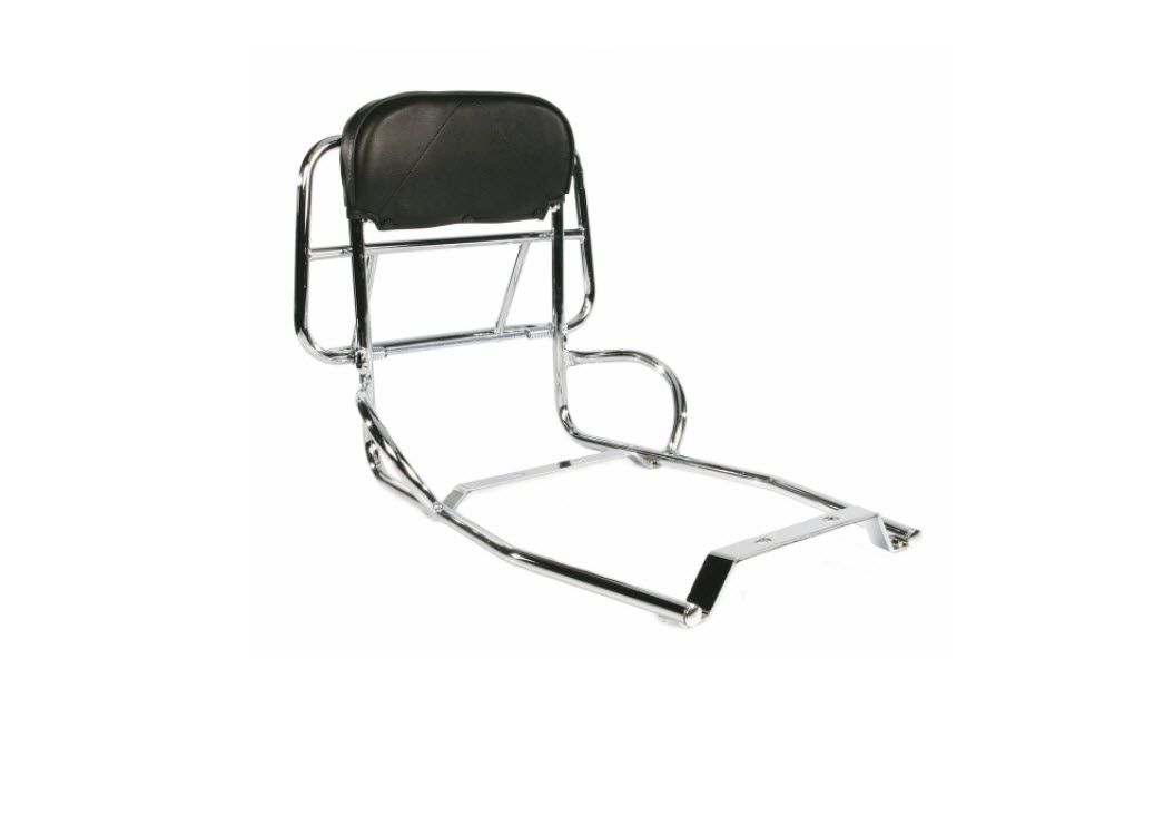 ScooterWest.com - Cuppini Rear Rack w/Backrest P-Series and PX Two