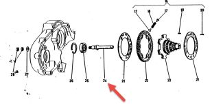 INPUT LAYSHAFT - GS150 VS1-5