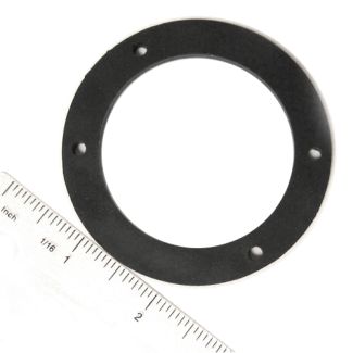 Horn Rubber 4mm BLACK