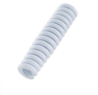 *SILVER POWDERCOATED* OEM REFURBISHED SPRING FOR FRONT SUSPENSION-RALLY/SPRINT/SUPER (165MM OR 6.5" LONG)