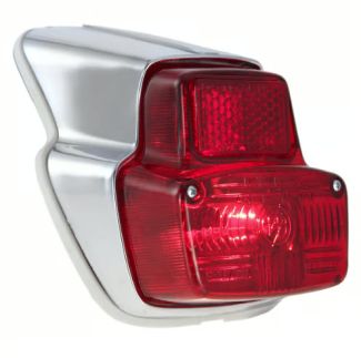 Tail Light Chrome Small Frame