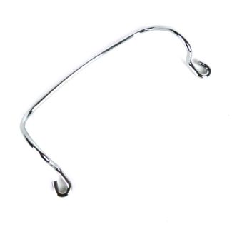 SEAT GRAB RAIL (STRAP) CHROME CURVED CENTER TO CENTER IS 9.125" (240MM)