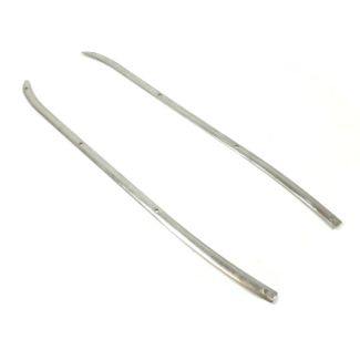 Stainless Center Mat Strips Most Vintage Vespas (PAIR)