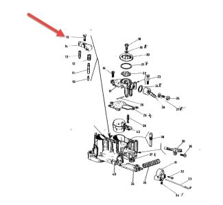 SCREW AIR JET COVER SI20/15, SI20/17 - VNA2 VNB VBA VBB1