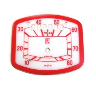 FACE PLATE 80MPH WITH INDIVIDUAL WINDOWS (VS2-4)
