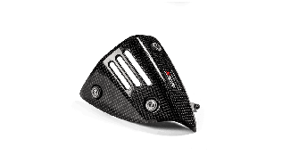 Carbon Heat Shield for New Akrapovic Performance Exhaust Vespa GTS