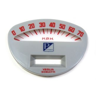 70 MPH SPEEDOMETER FACEPLATE V9A/VMA/VBC/VLB/VSE