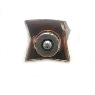 12V 21W Yellow Round Bulb Off Set Pins (Buddy Front DOT Pod)