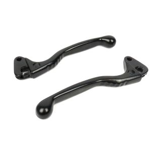 P Black  Dog leg Lever PAIR