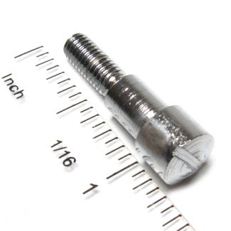 Chrome Flat Head Clutch/Brake Lever Screw