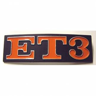ET3 rear badge