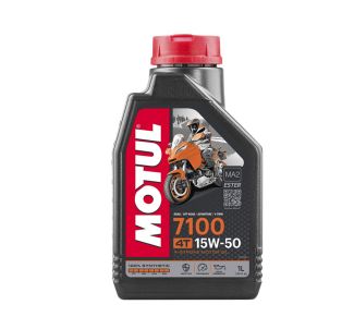 MOTUL 15W-50 7100 SYNTHETIC OIL 1 LITER