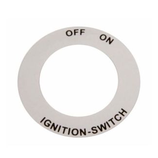"OFF ON" STICKER FOR IGNITION SWITCH 4 POLE (160743) P125X P200E VSX VNX ET3 1977-1979