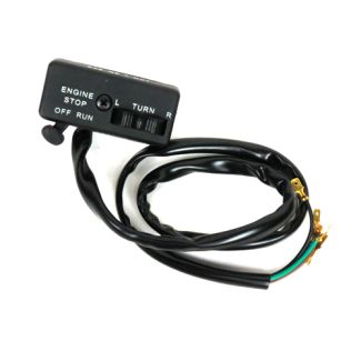 TURN SIGNAL/KILL HANDLEBAR SWITCH **W/COVER** (1977-82 VNX/VSX) (189457)
