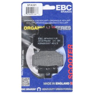 EBC ORGANIC REAR BRAKE PAD PAIR GT/GTS **SFA BRAKE PADS**