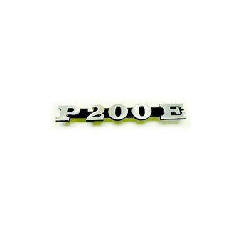 "P200E" BADGE/EMBLEM COWL (SEE 008108 x 2 FOR CLIPS)