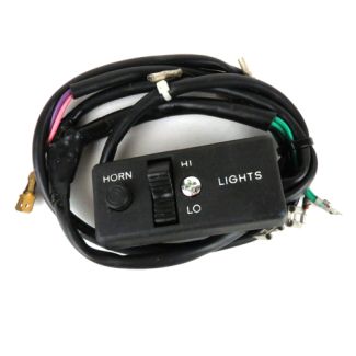 HI-LO/HORN HANDLEBAR SWITCH WITH COVER (1977-82 VNX/VSX) (164873 189443 164873)