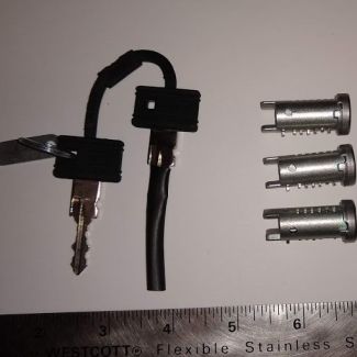 LOCK SET 3 TUMBLERS - STELLA 4T MANUAL/AUTO
