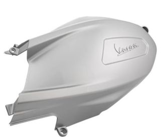 *SILVER OEM*  PLASTIC OUTER BELT COVER - GTS/GTV 300 HPE HPE2 2020-2025