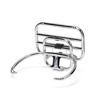 PIAGGIO REAR FOLDING RACK W/ GRAB RAIL GTS GTV HPE HPE2 (623977 606525M 1B002106)