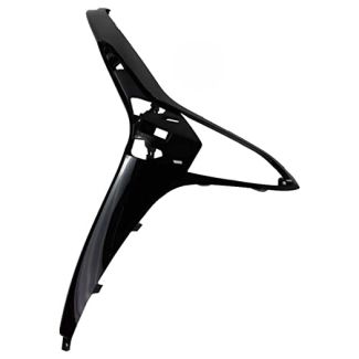 FRONT RIGHT GLOSSY BLACK PLASTIC LEGSHIELD TRIM LIBERTY 50-150