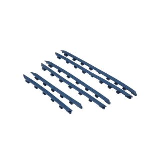 DARK BLUE FLOOR RUBBER STRIP KIT (SET OF 6) -  VESPA PRIMAVERA YACHT CLUB