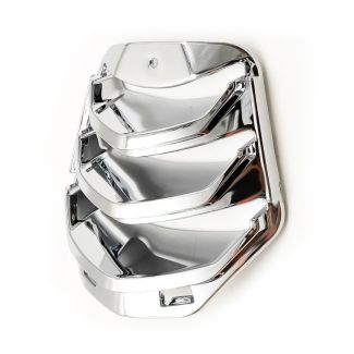 *CHROME* GRILL CHEVRON FOR HORN COVER VESPA GTS300 GTS310 HPE2 2023-