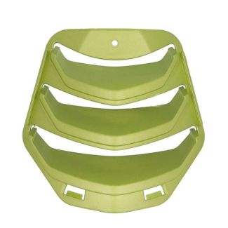 LIME GREEN GRILL CHEVRON FOR HORN COVER VESPA GTS310 GTS300 SUPERTECH HPE2 2023-
