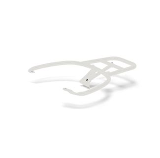 **OEM ORIGINAL VESPA** ***WHITE JUSTIN BIEBER*** TOPCASE FLAT REAR RACK-PRIMAVERA/SPRINT (1B010541)