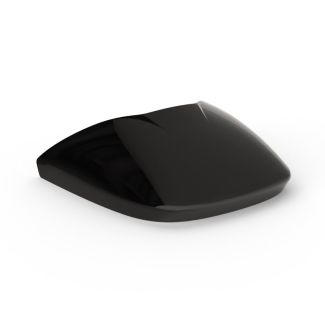 REAR SEAT/SADDLE COVER BLACK CONVINTO GLOSSY (XN2) 2024- GTV HPE2 (1B011529000XN2)