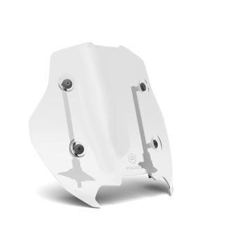 SPORT STYLE WINDSHIELD FLYSCREEN PIAGGIO LED LIBERTY 2025- (1B012325) (17' Tall x 20" wide) 