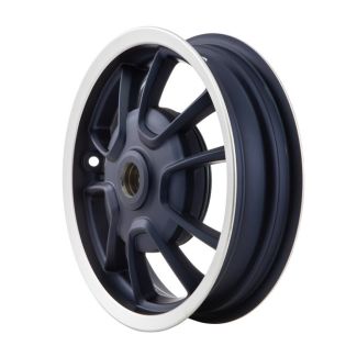 BLUE REAR WHEEL RIM 12" - VESPA PRIMAVERA YACHT CLUB 150 (5A001557)