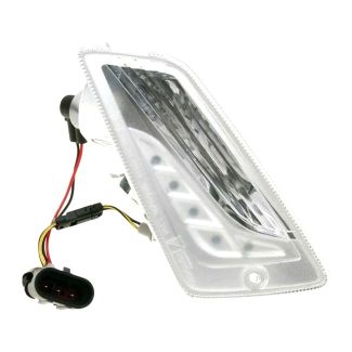 FRONT RH RIGHT DX EURO TURN SIGNAL WITH LED RUNNING LIGHT VESPA GTS 300 2005-2022 (1D002895 1D003607) **CLOSEOUT**