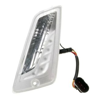 FRONT LH LEFT SX EURO TURN SIGNAL WITH LED RUNNING LIGHT VESPA GTS 300 2005-2019 (1D002896) **CLOSEOUT**