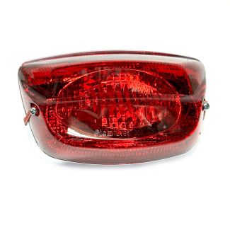 RED TAILLIGHT TAIL LAMP (BULB HOLDER AND CHROME FRAME NOT INCLUDED) VESPA S (ALSO FIT LX LXV) 640720 58264R