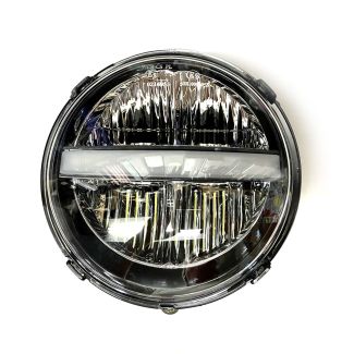 BLACK OUT LED HEADLIGHT ASSEMBLY WITH HALO LIGHT BAR PRIMAVERA 2019-2023
