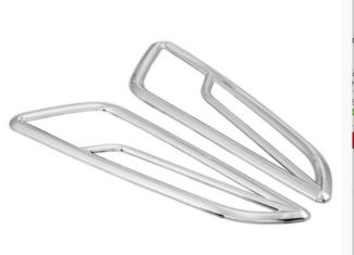 CHROME GRILL INDICATOR SIP RIGHT AND LEFT, FRONT FOR VESPA PRIMAV..ERA/SPRINT 50-150CCM 2T/4TAC PLASTIC SELF ADHESIVE **CLOSEOUT**