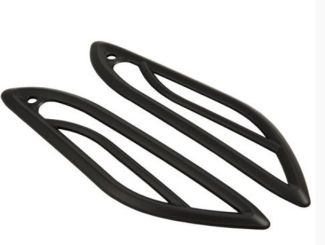 MATTE BLACK GRILL INDICATOR SIP RIGHT AND LEFT, REAR FOR VESPA PRIMAVERA/SPRINT 50-150CCM 2T/4T PLASTIC SELF ADHESIVE COATING **CLOSEOUT**
