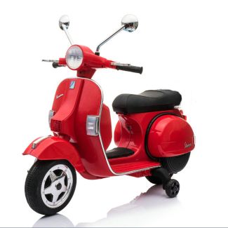VESPA TOY *RED* KID´S ELECTRIC RIDE ON SCOOTER VESPA PX (Officially Licensed by Piaggio)
