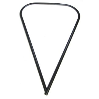 PX-Plastic Leg Shield Trim BLACK 