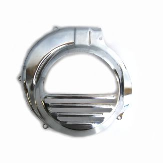 Chrome Flywheel Fan Cover Electric Start Models PX125 PX150 PX200 Stella (2856075 436543 C3709143C C4727195)