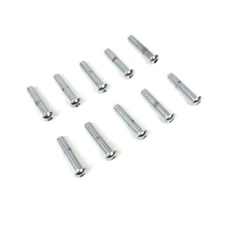 Chrome Belt Cover Screw Set