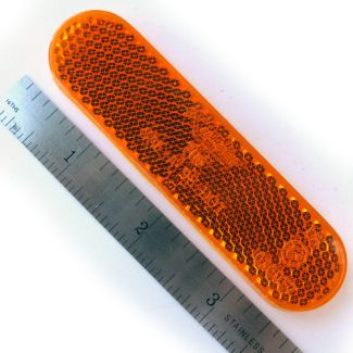 ORANGE Front Reflector for Fairing/LEGSHIELD PIAGGIO LIBERTY MP3 250, 400, 500 VESPA 946 GTS HPE