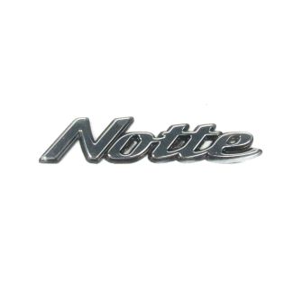 "Notte" Glove Box Emblem Badge Vespa GTS