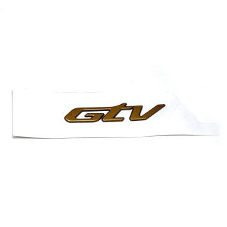 "GTV" OFFICINA 8 GOLD BADGE EMBLEM FOR VESPA GTV310
