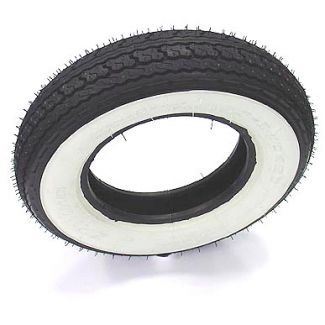 Shiroiruka WIQOワイコ ScooterWest.com - Shinko 3.00x10 White Wall SR550